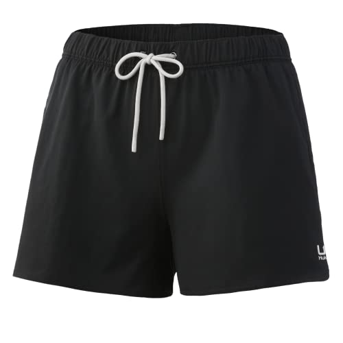 HUK Women's Volley Elastic Waist Quick-Dry Shorts +30 UPF