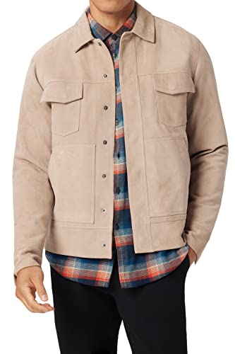 SUEDE JEAN JACKET